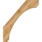 Ekena Millwork 6"W x 24"D x 28"H Legacy Rough Sawn Knee Brace, Western Red Cedar BRC06X24X28LEC00RWR - alternate 2